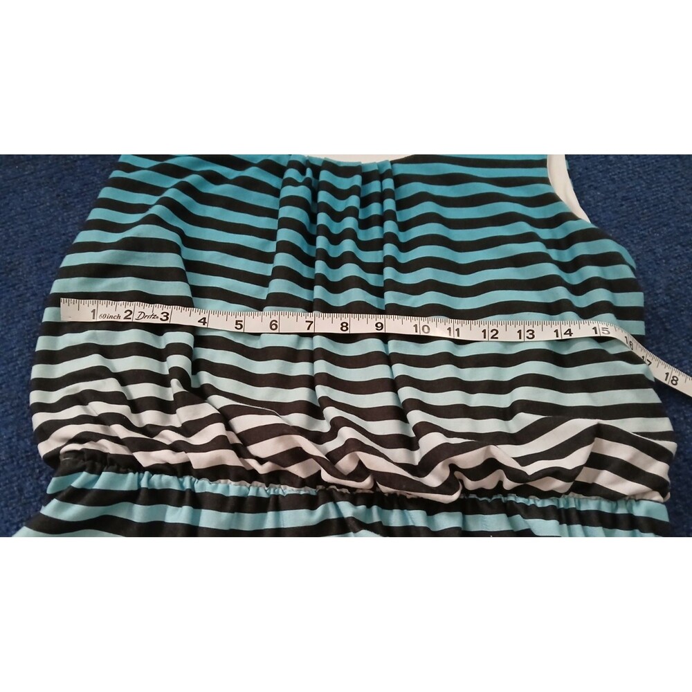 Cato Long Sleeveless Striped Long Maxi Dress XL - Picture 8 of 9